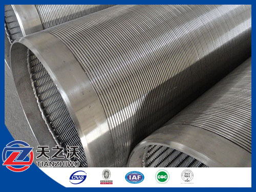 Low carbon Galvanized Welded ring well screen