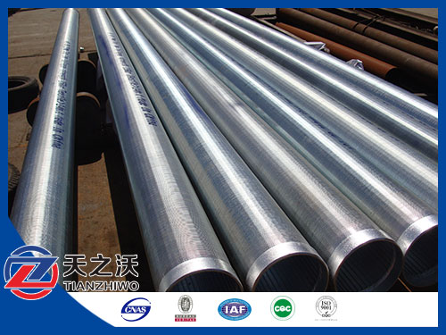 6 inch galvanized steel water well screen pipe price