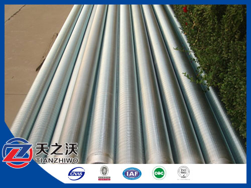 Wire Water Well Screen/Cylinder Wedge Wire Screen