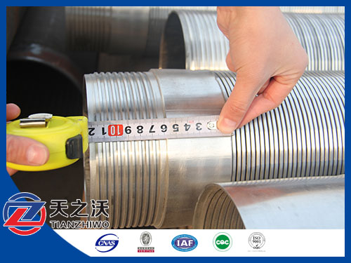 Stainless Steel Water Well Filter Pipe for Drilling Well