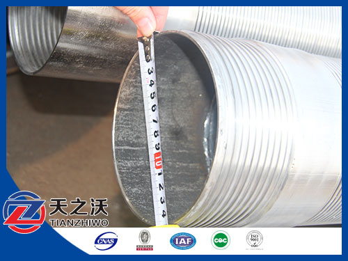 304 stainless steel wedge wire screen water well casing