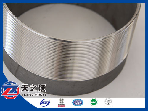 High strength stainless steel johnson sieve tube / water wel