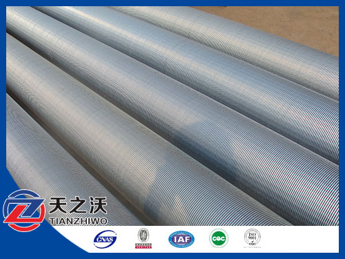 galvanized low carbon steel well screen pipe