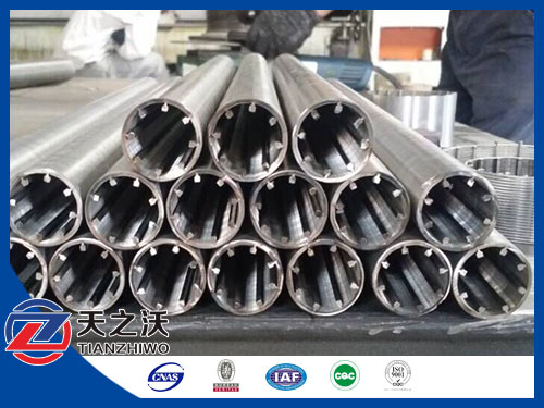 Welded continuous slot wedge wire screen/johnson screen pipe