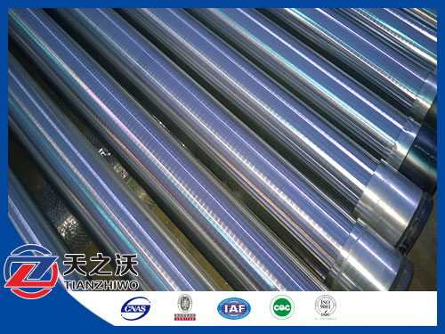 6＂ Stainless Steel Wedge Wire Screen for well drilling