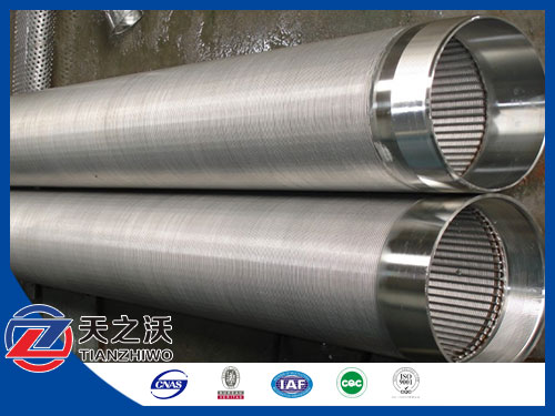 All-welded wedge wire screen for irrigation wells