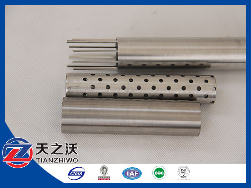 slot size Stainless Steel Water Well Filter Screen Tube (fac